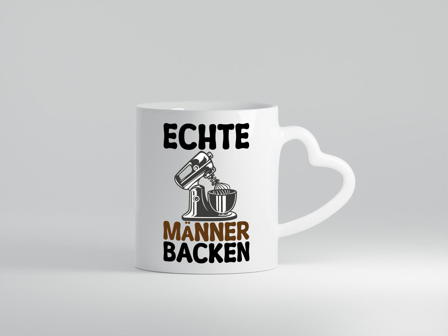 Echte Männer Backen | Bäcker Kuchen Geschenkidee Humor Tasse