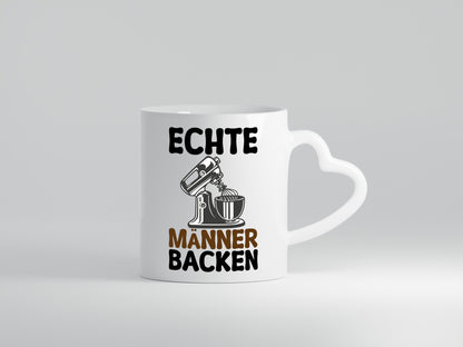 Echte Männer Backen | Bäcker Kuchen Geschenkidee Humor Tasse
