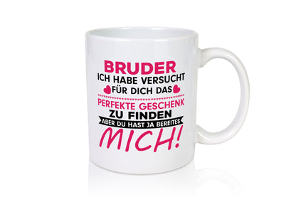 Bester Bruder Geschenk Humor Geschenkidee lustiger Spruch Tasse