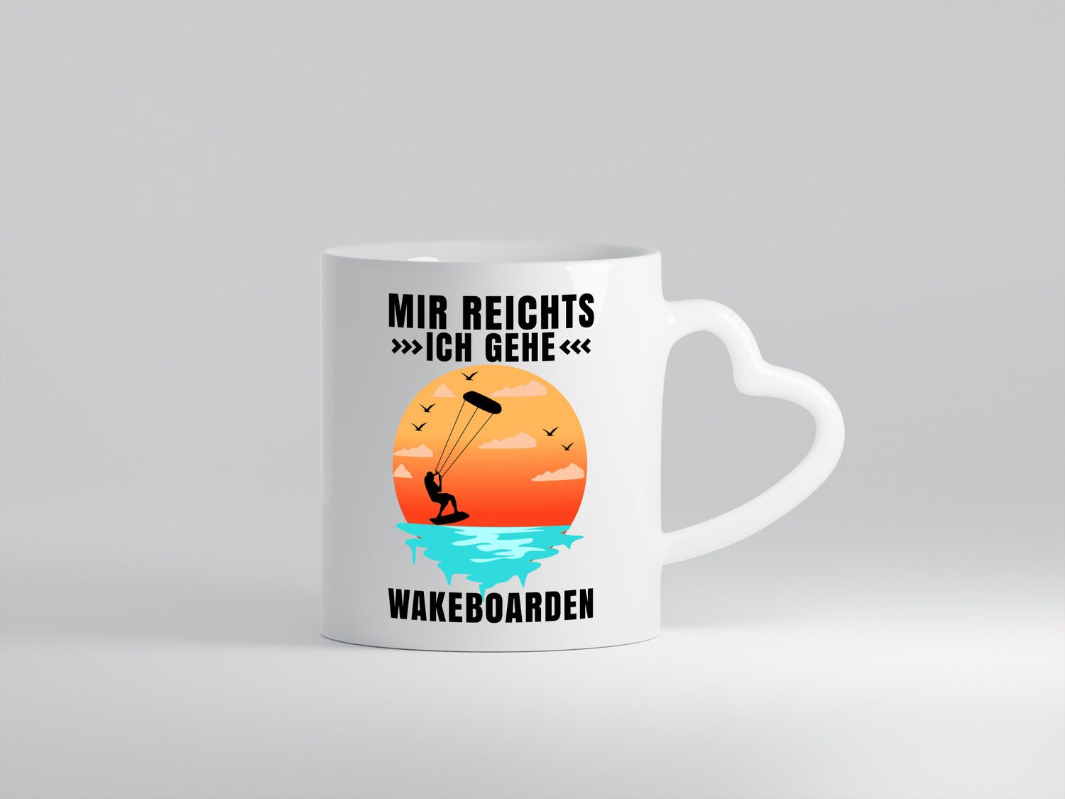 Mir reichts ich geh wakeboarden | Wakeboard v2 lustig Humor Geschenkidee