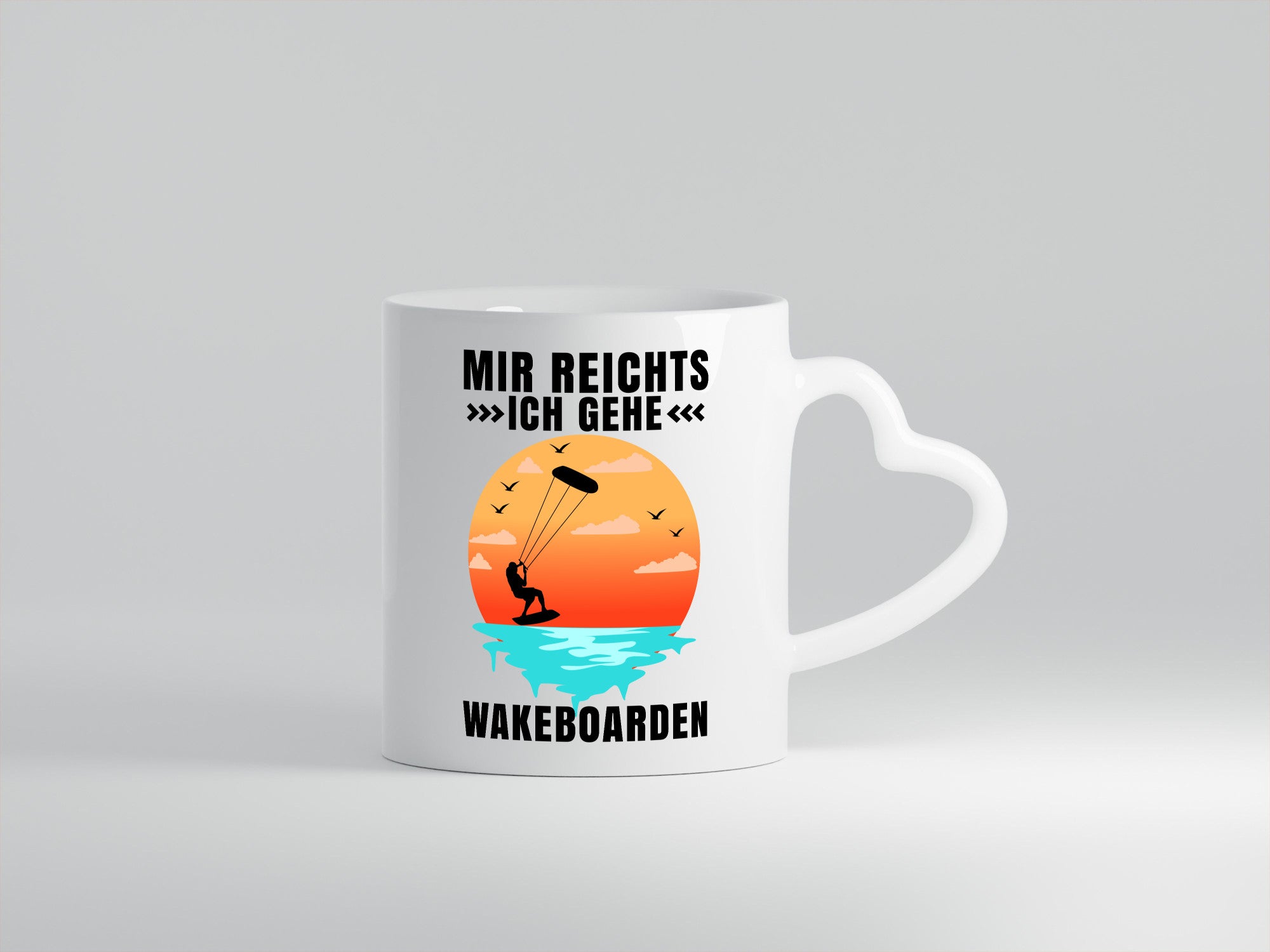 Mir reichts ich geh wakeboarden | Wakeboard v2 lustig Humor Geschenkidee
