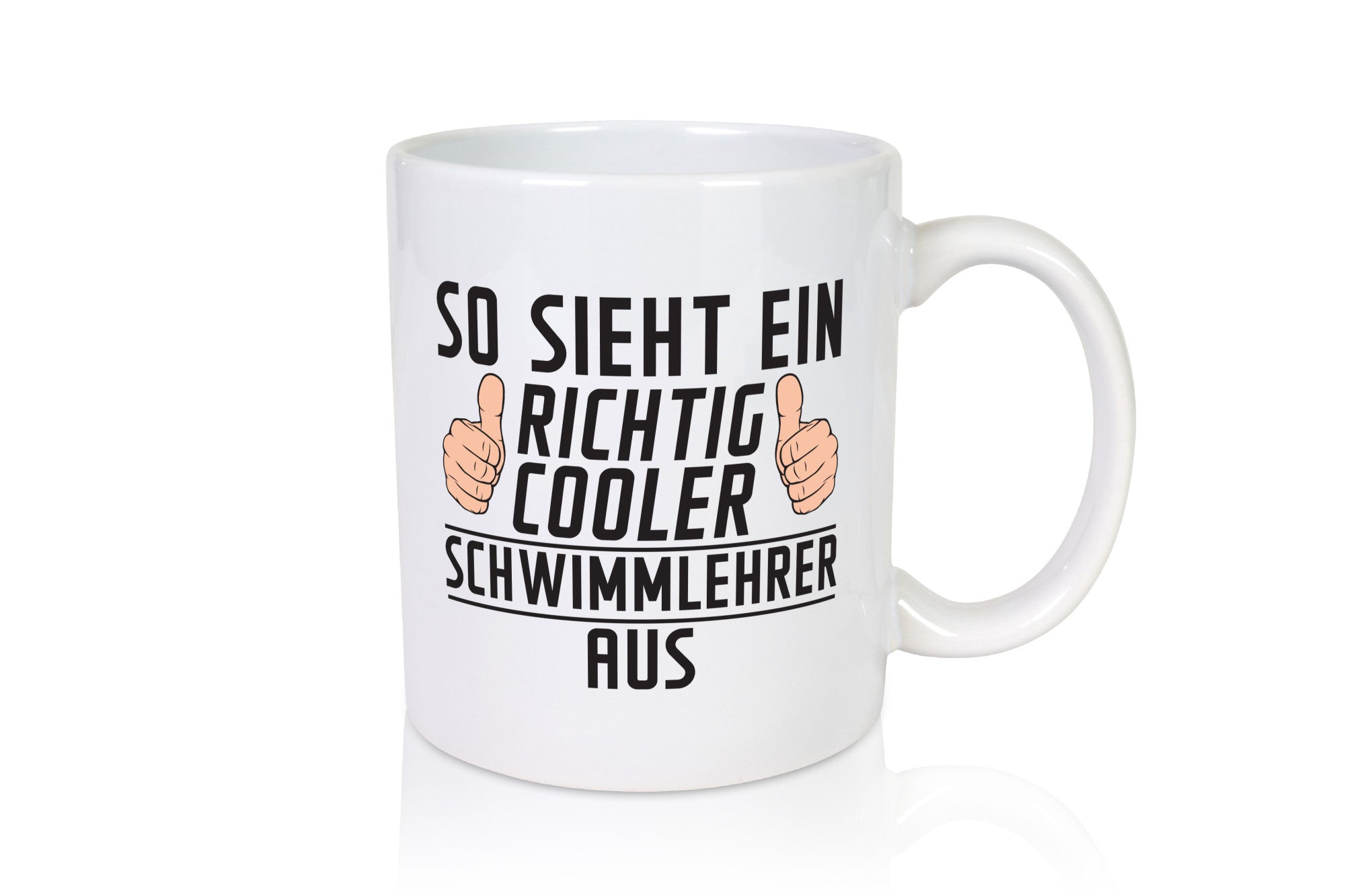 Richtig Cooler Schwimmlehrer | Lehrer Schüler schwimmen Geschenk Humor