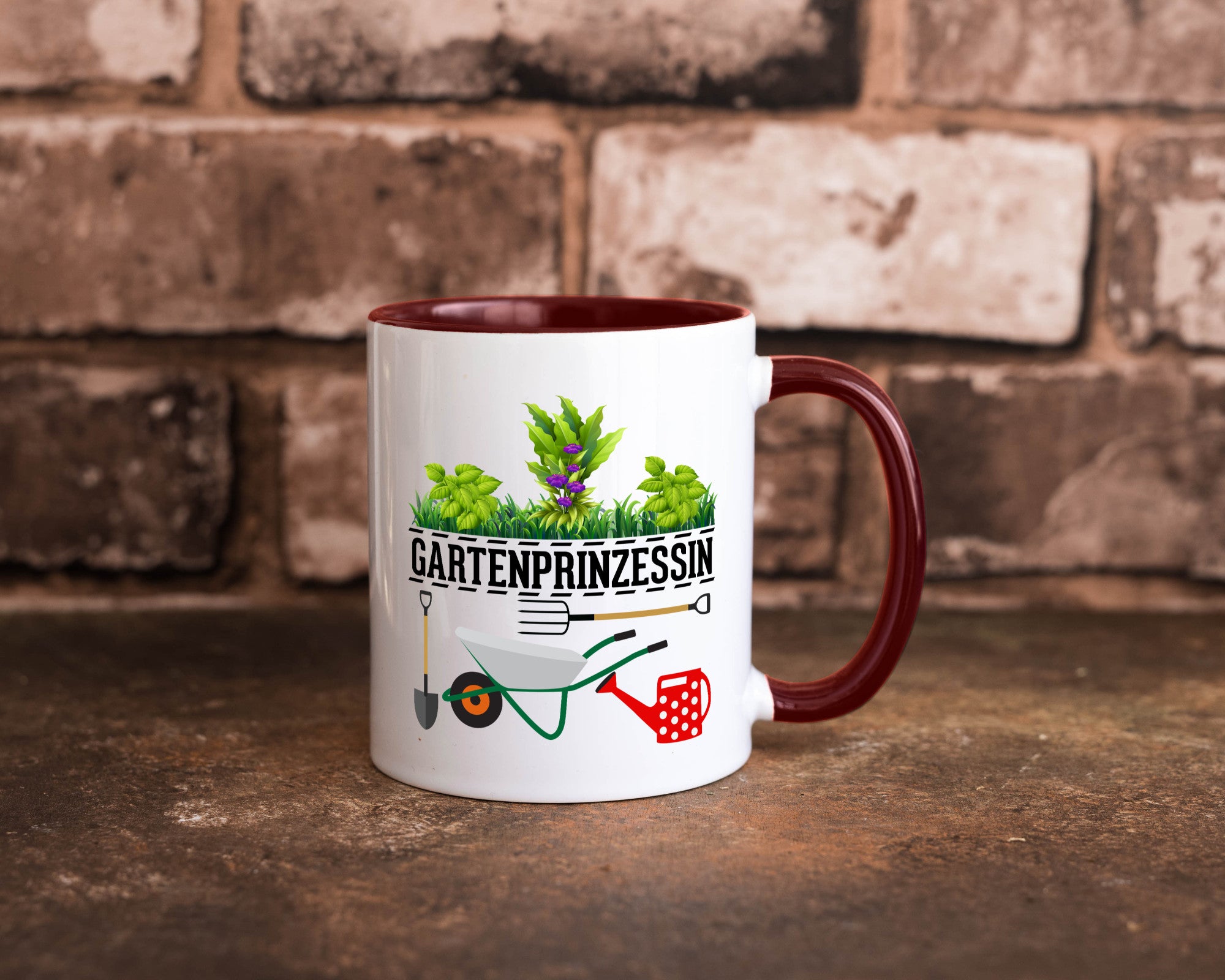 Gartenprinzessin | Gärtnerin Gartenliebhaber Geschenk Humor Geschenkidee