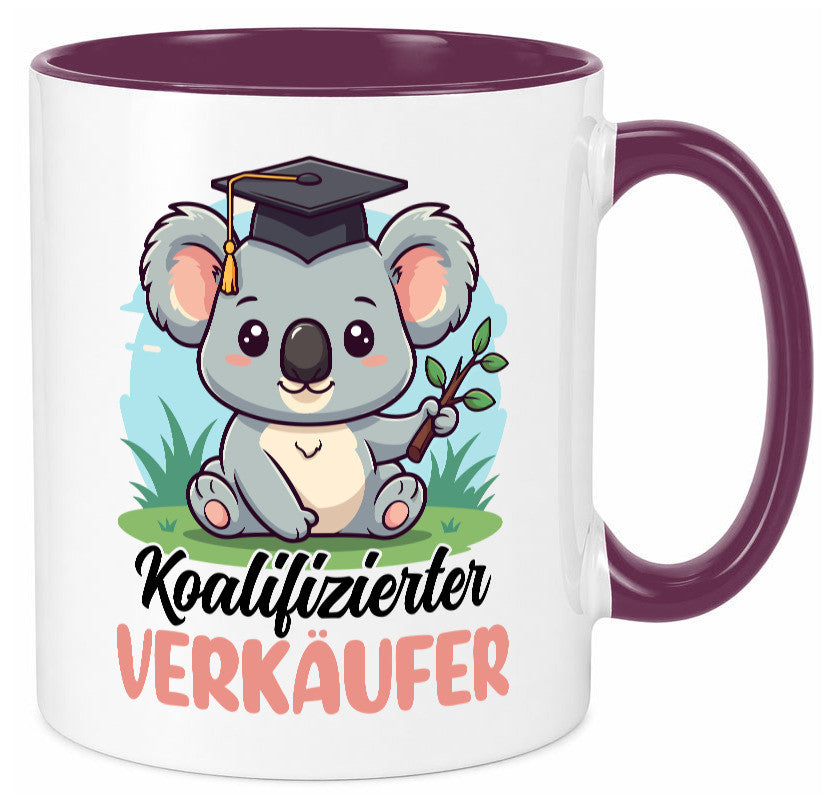 Koalifizierter Verkäufer | Kollege Verkaufsjob Geschenk Arbeit Kollegen Büro