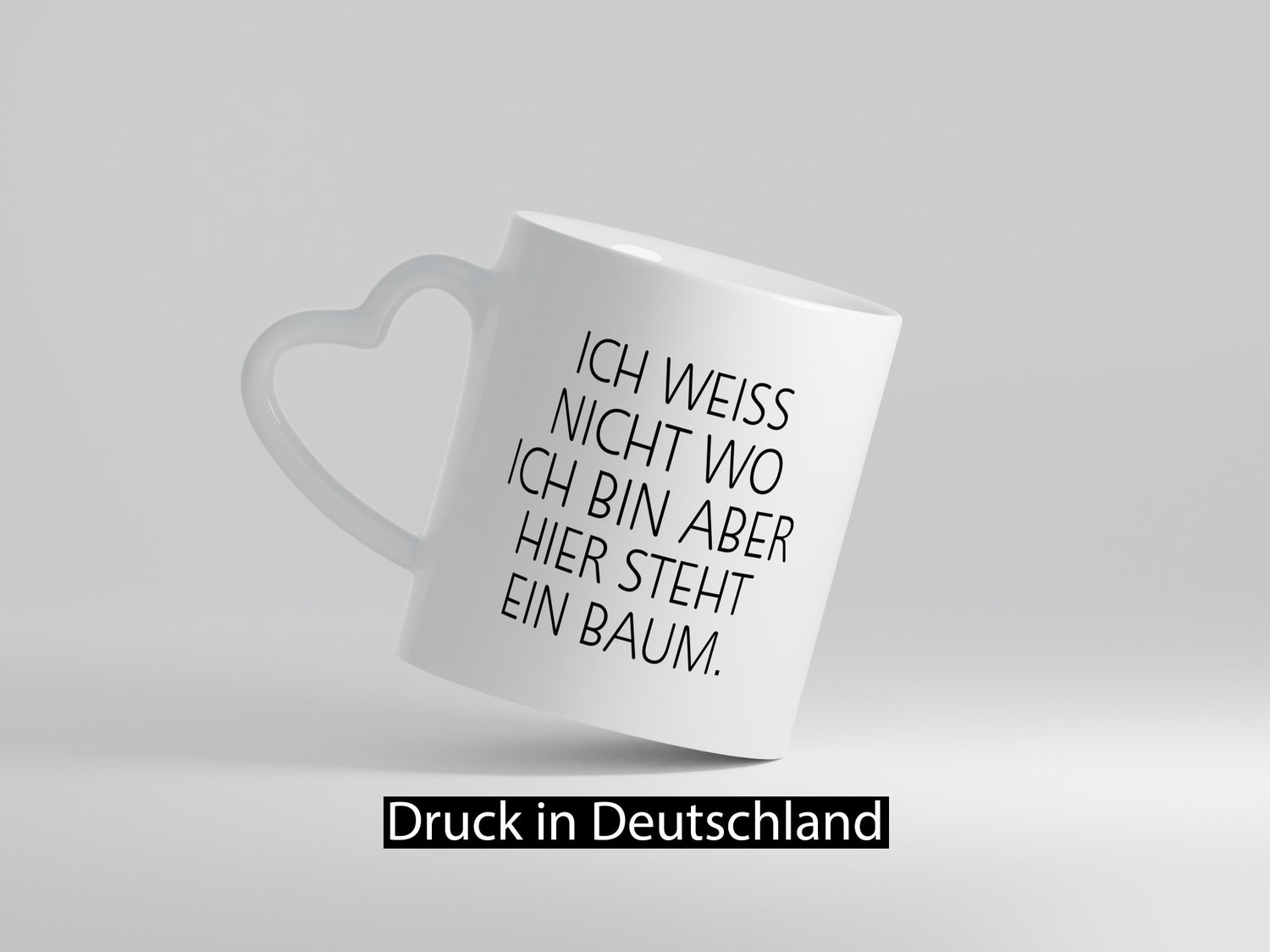 Ich weiß nicht wo bin | Baum Wald Fortster Geschenkidee Humor Tasse