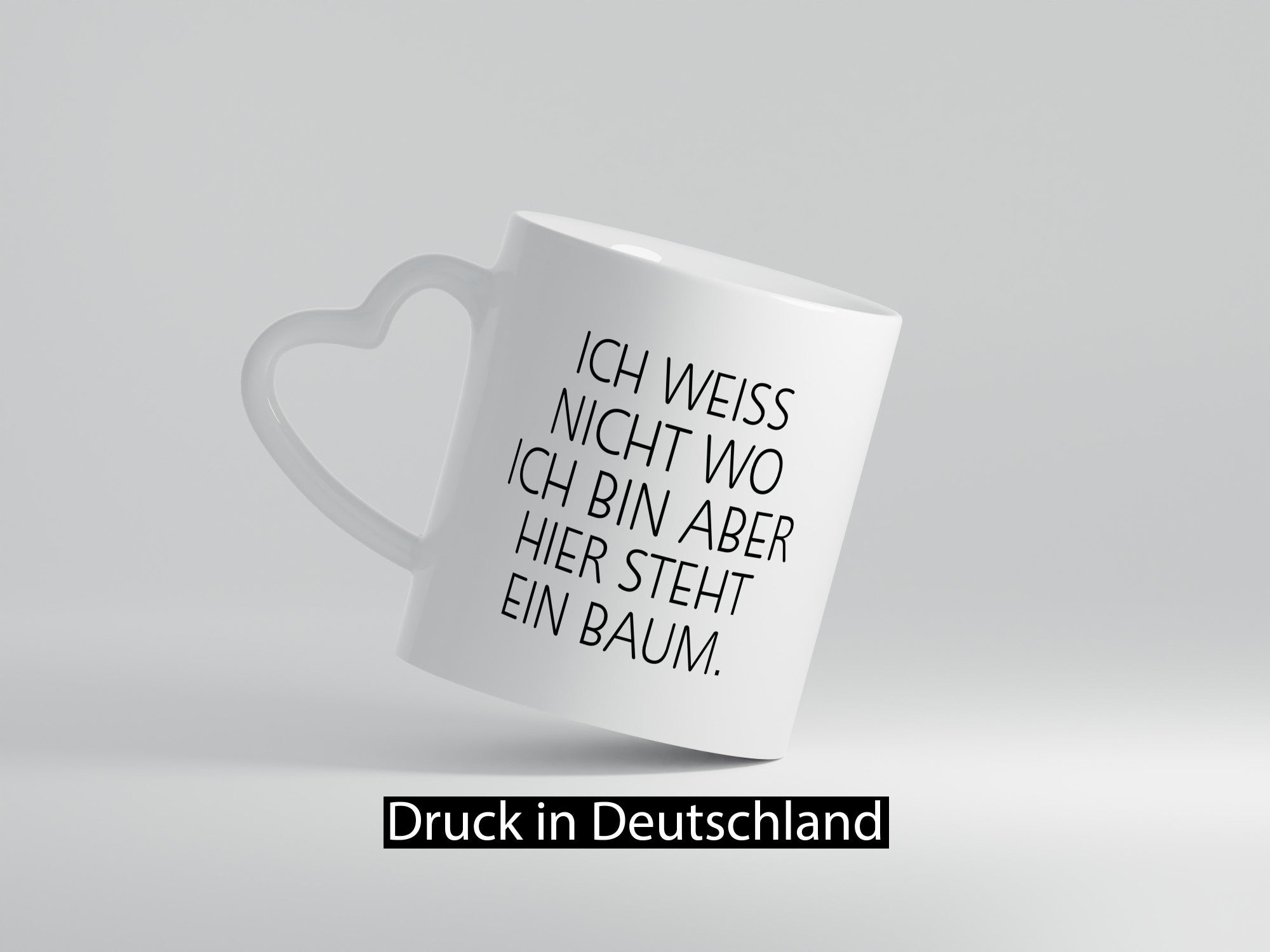Ich weiß nicht wo bin | Baum Wald Fortster Geschenkidee Humor Tasse
