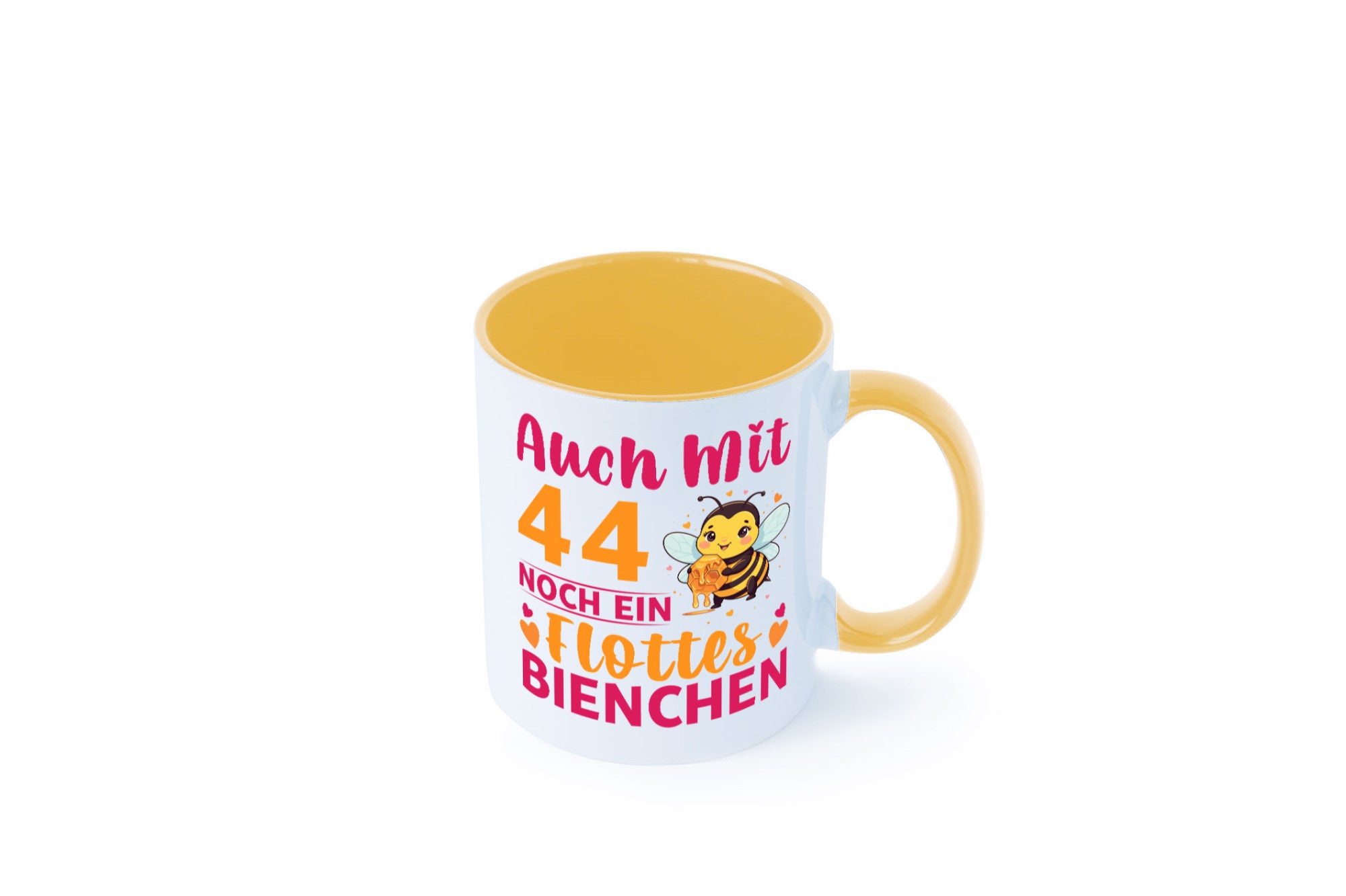 44. Geburtstag | Flottes Bienchen 44 Jahre Geschenkidee Humor Tasse