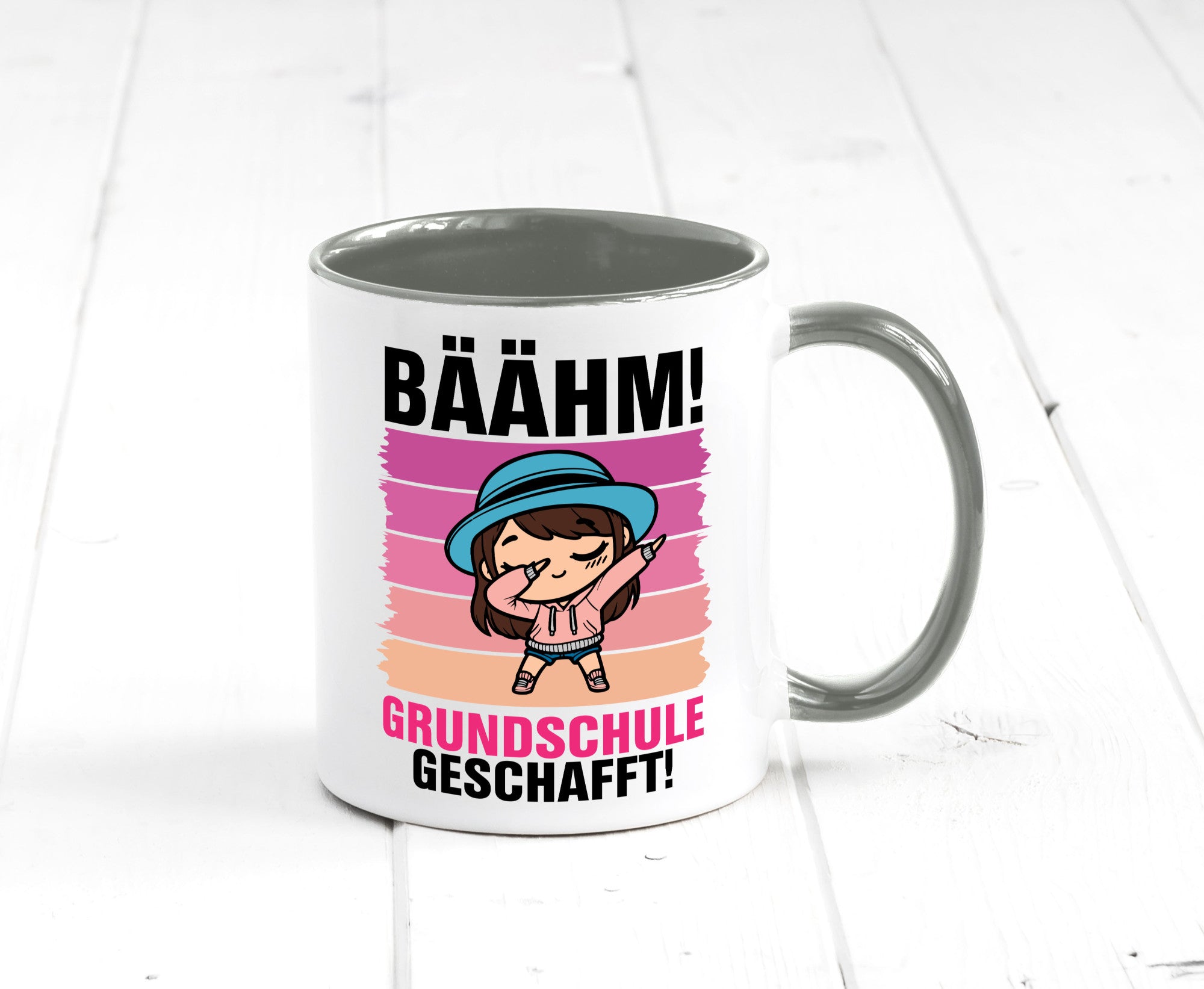 Bäähm | Abschluss Grundschule geschafft Abgänger lustiger Spruch Geschenk Humor