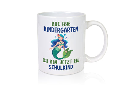 Bye Kindergarten | Schulkind Einschulung Geschenkidee Humor Tasse
