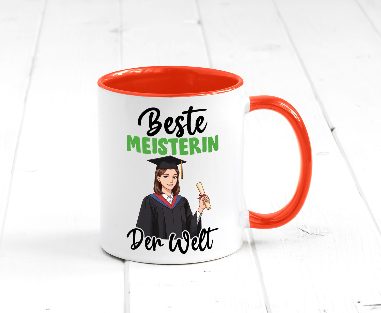 Beste Meisterin | Meisterbrief v2 Geschenk Humor Geschenkidee lustiger Spruch