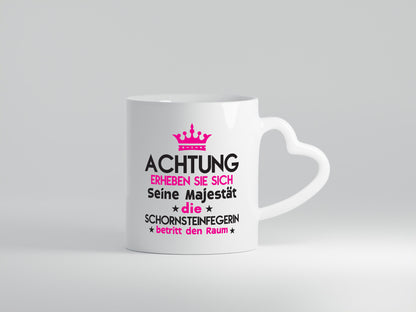 Seine Majestät Schornsteinfegerin | Kaminkehrer Handwerk Geschenkidee Humor