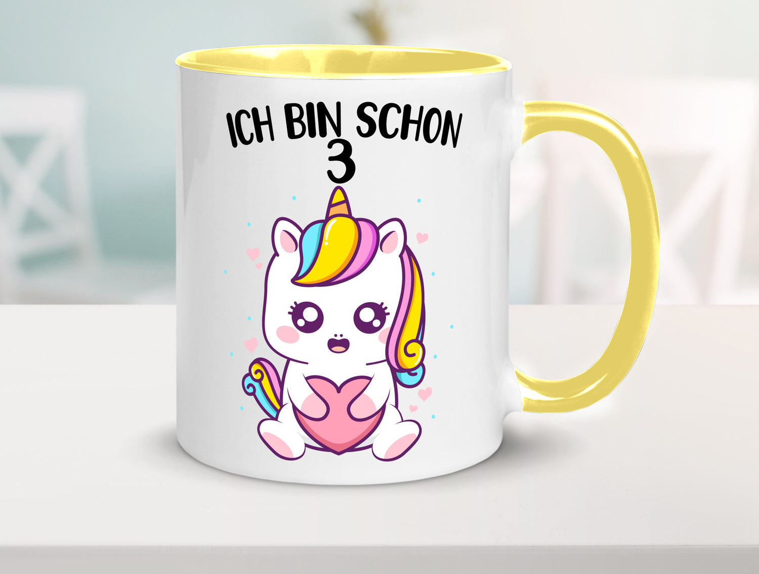 3. Geburtstag | Ich bin schon 3 Jahre Einhorn Mädchen lustig Geschenkidee