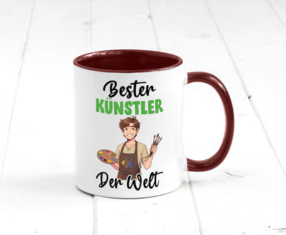 Bester Künstler | Kunst Geschenkidee Humor Tasse