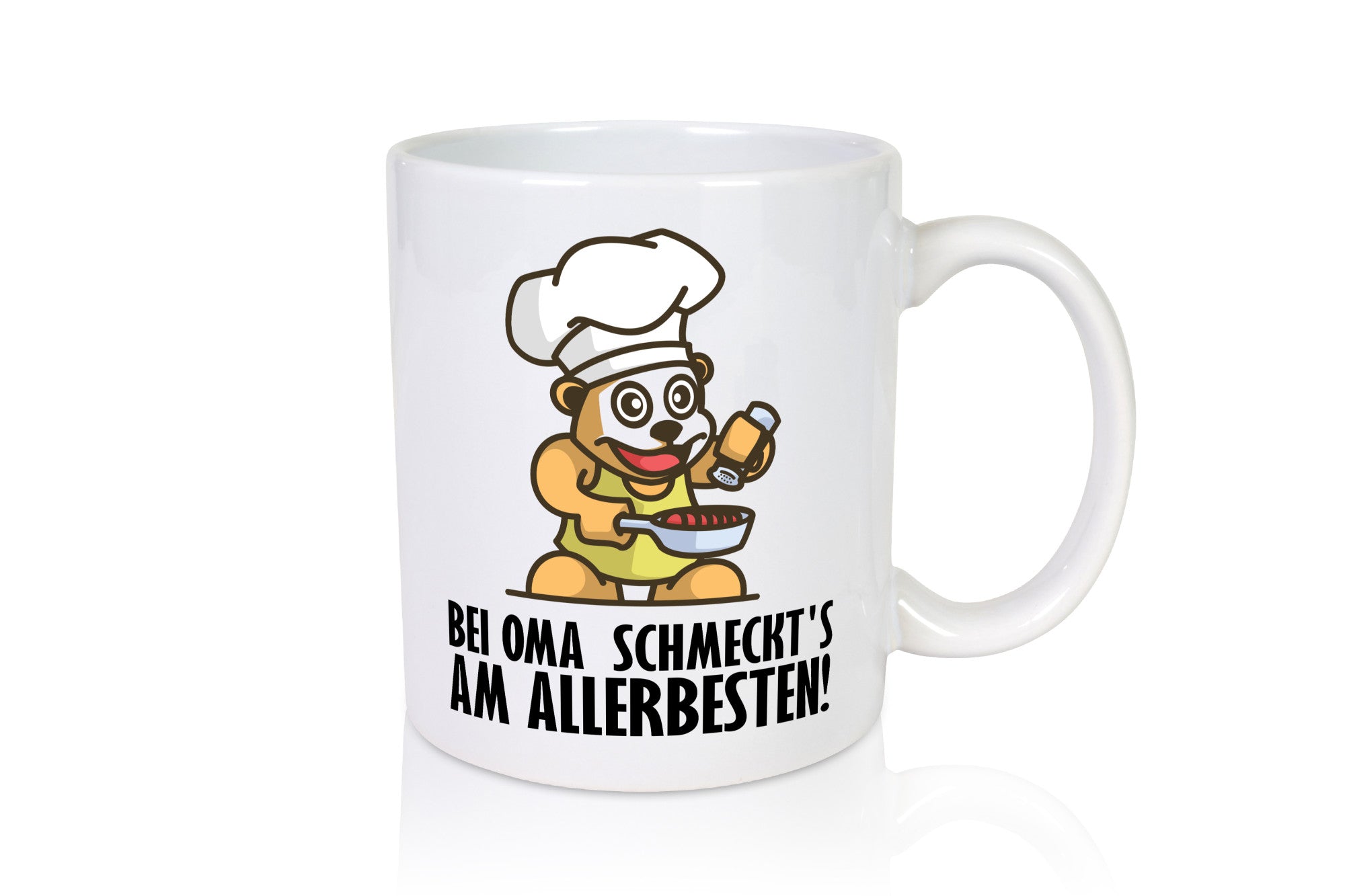 Omas Essen schmeckt lustig Familie Geschenkidee Geschenk Tasse
