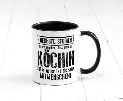 Neuste Studien: Köchin | Chefköchin Chefkoch Geschenk Arbeit Kollegen Büro