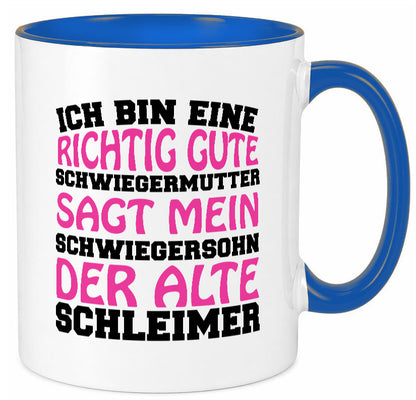 Gute Schwiegermutter lustig Familie Geschenkidee Geschenk Tasse