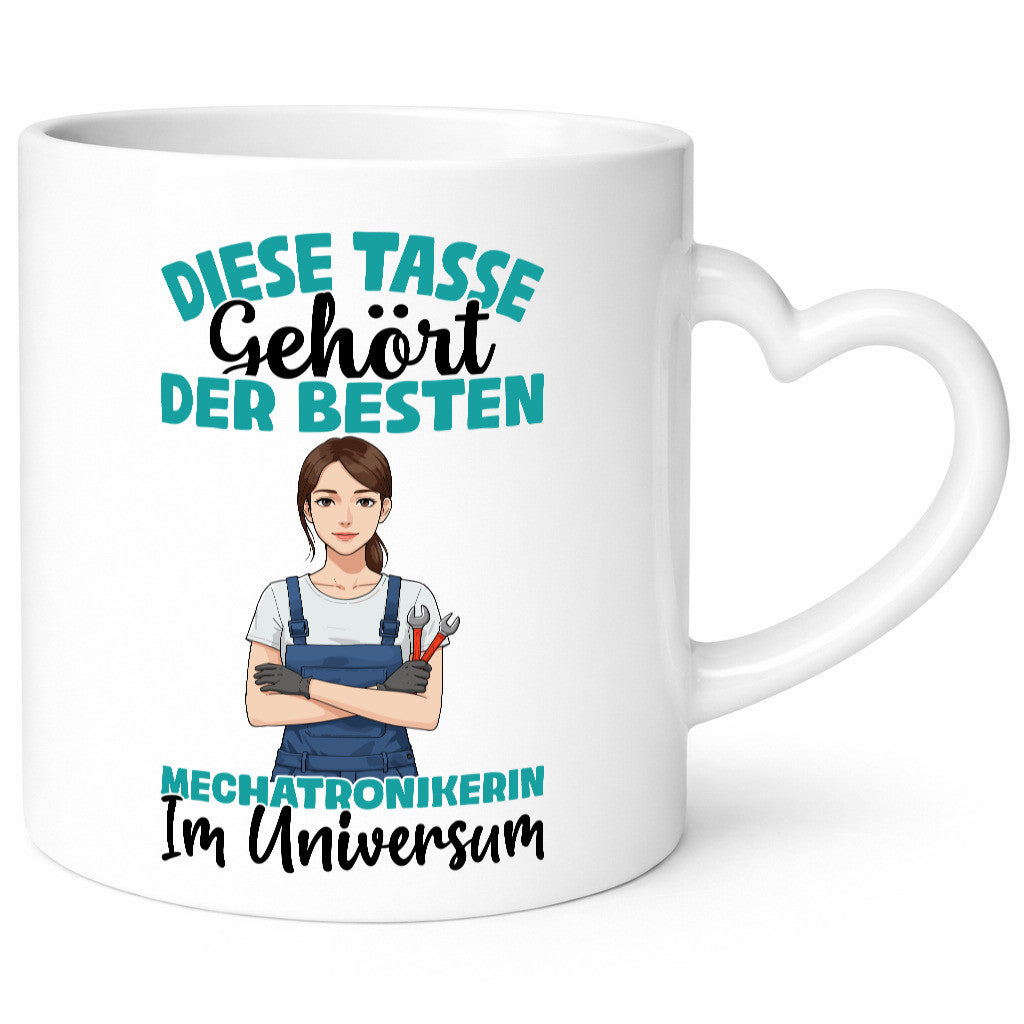 Im Universum: Mechatronikerin | KFZ Werkstatt Geschenk Humor Geschenkidee