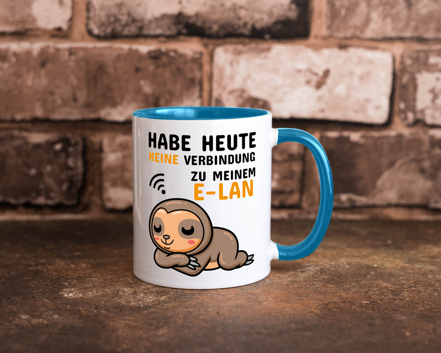 Keine Verbindung lustig Humor Geschenkidee Geschenk Tasse