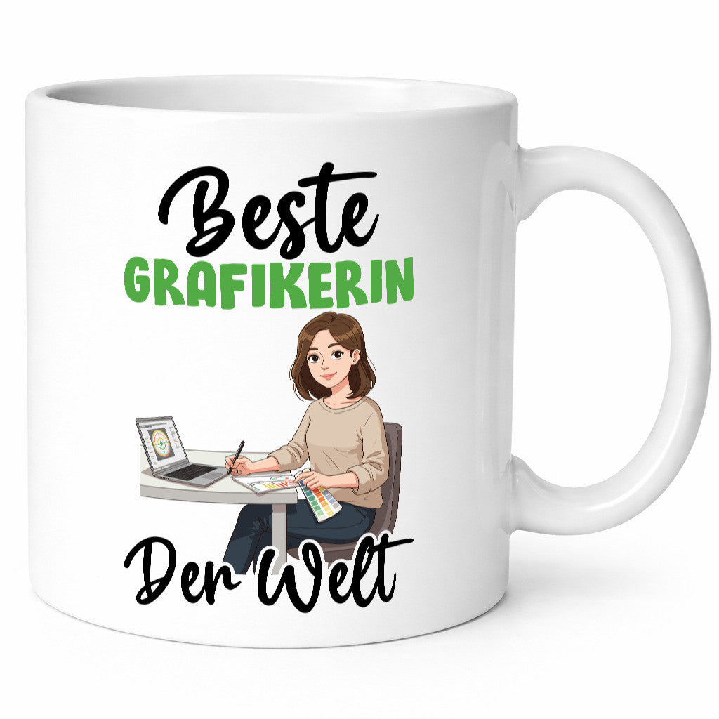 Bester Grafikerin | Grafik Design lustiger Spruch Geschenk Humor Geschenkidee