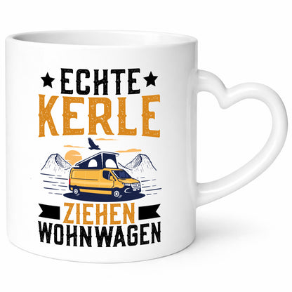 Echte Kerle ziehen Wohnwagen | Camper Camping lustiger Spruch Geschenk Humor