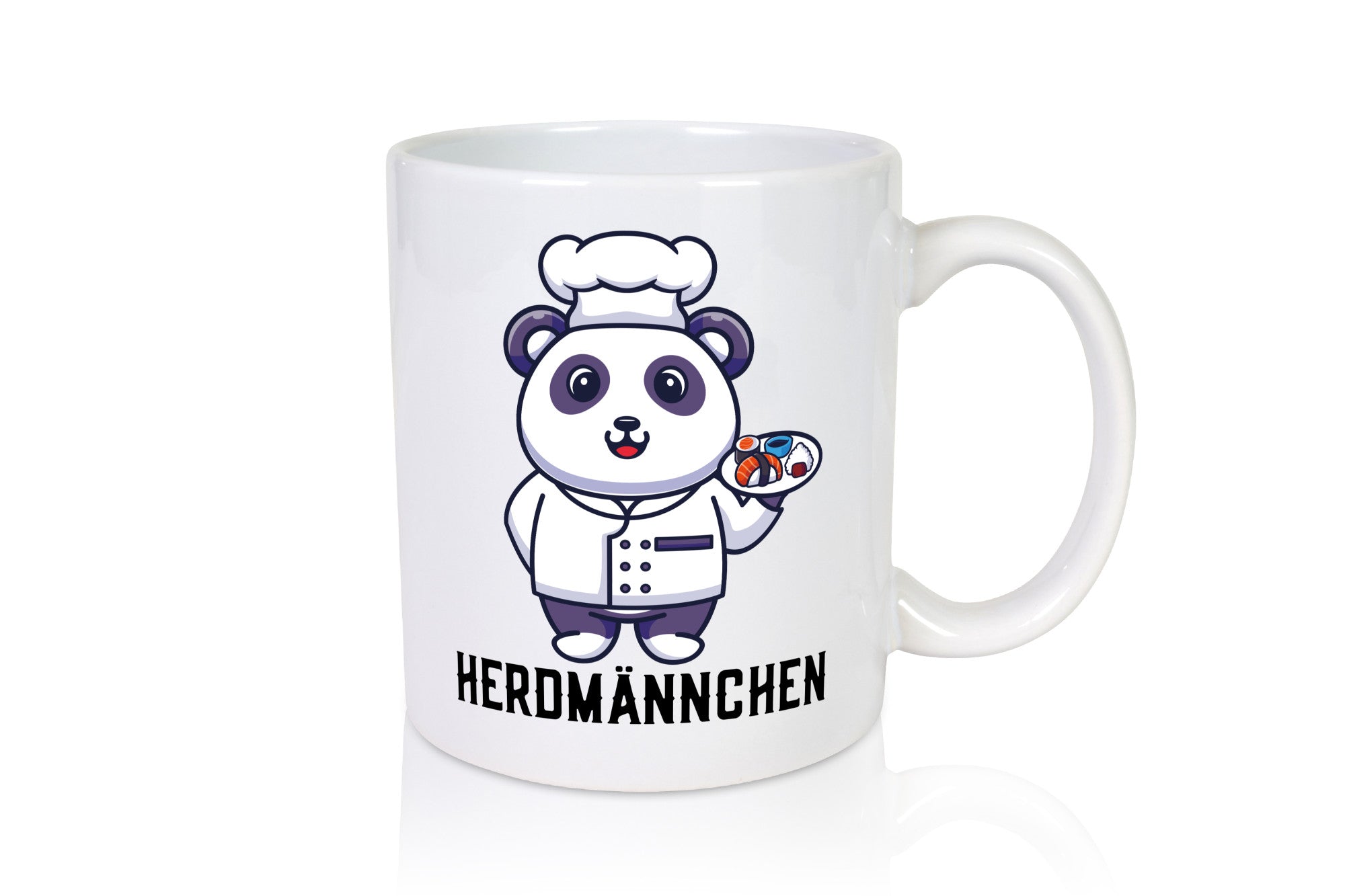 Herdmännchen | lustiges Erdmännchen als Koch Küchenchef Geschenk Arbeit