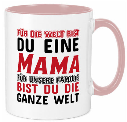 Beste mama der Welt lustiger Spruch Geschenk Familie Geschenkidee Tasse