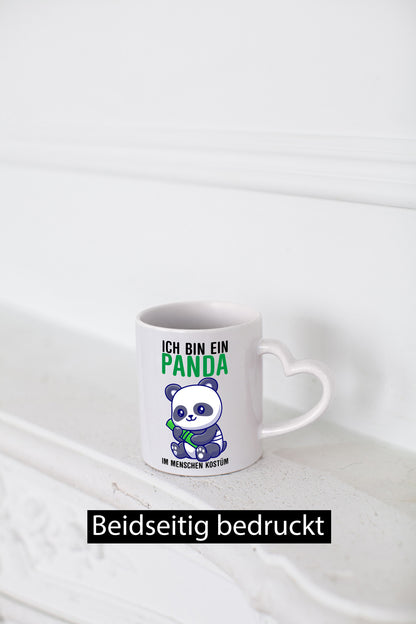 Ich bin ein Panda | Pandabär Kinder v2 Geschenkidee Humor Tasse