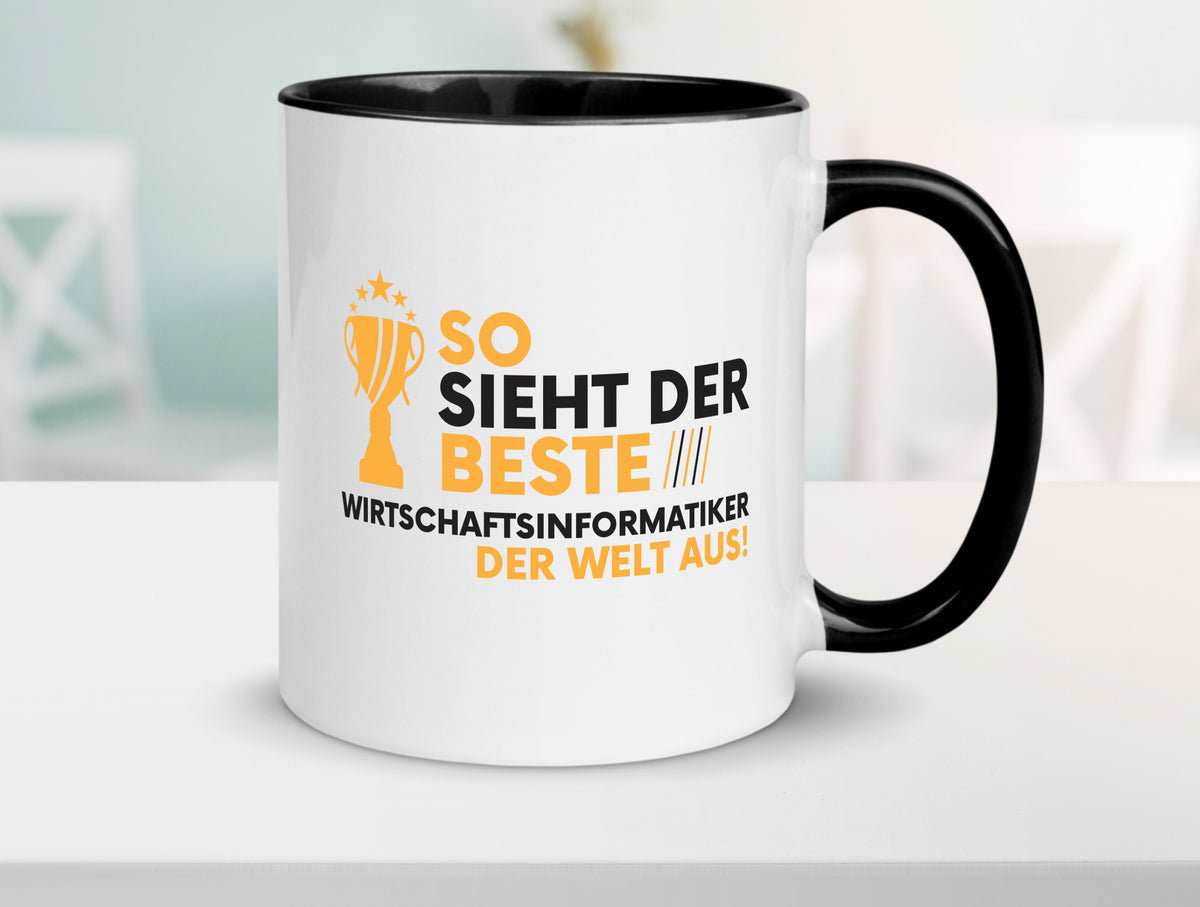 Der Weltbeste Wirtschaftsinformatiker | Wirtschaft Humor Geschenkidee Tasse