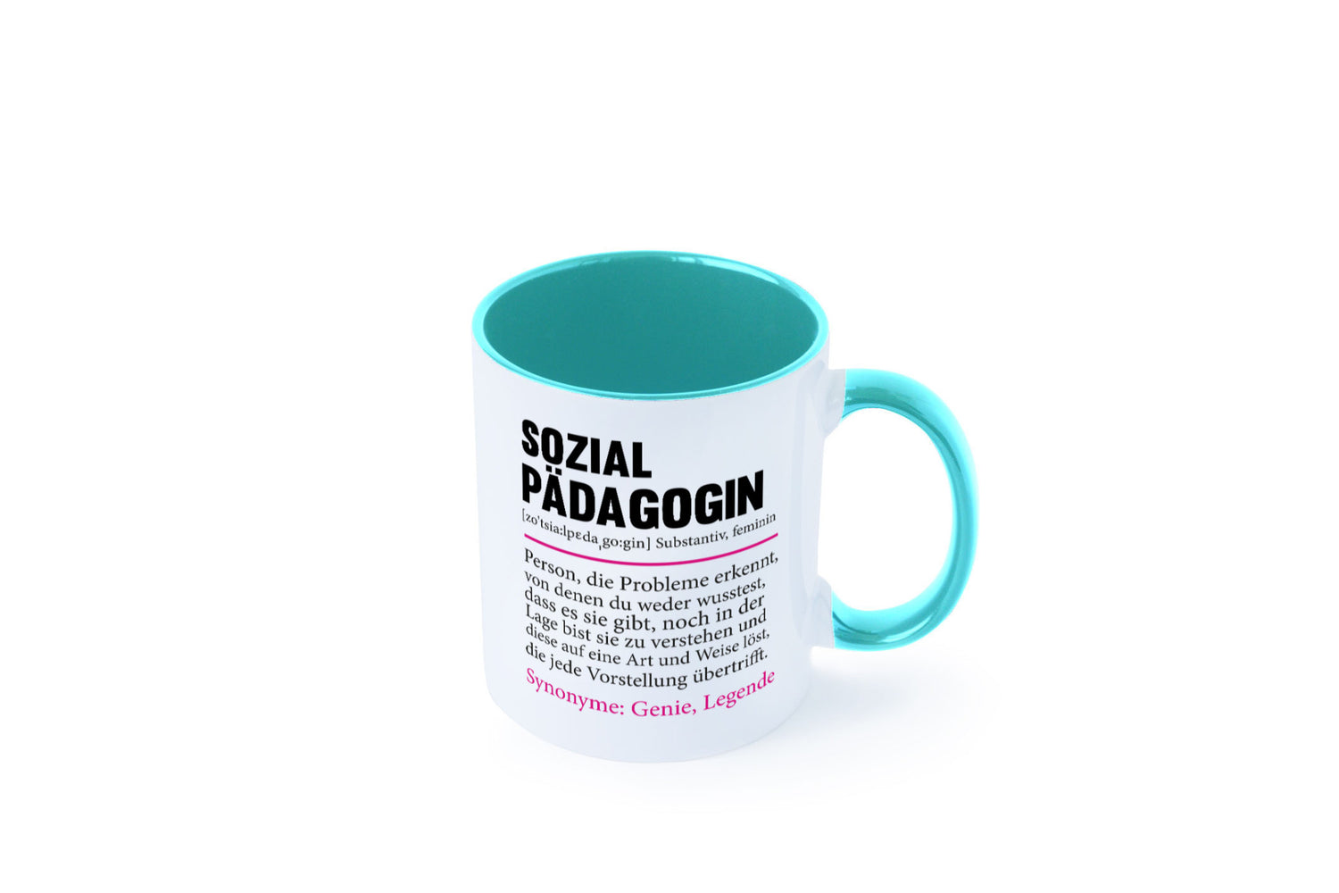 Sozialpädagogin | Spruch lustig Humor Pädagogin v2 Geschenkidee Geschenk Tasse