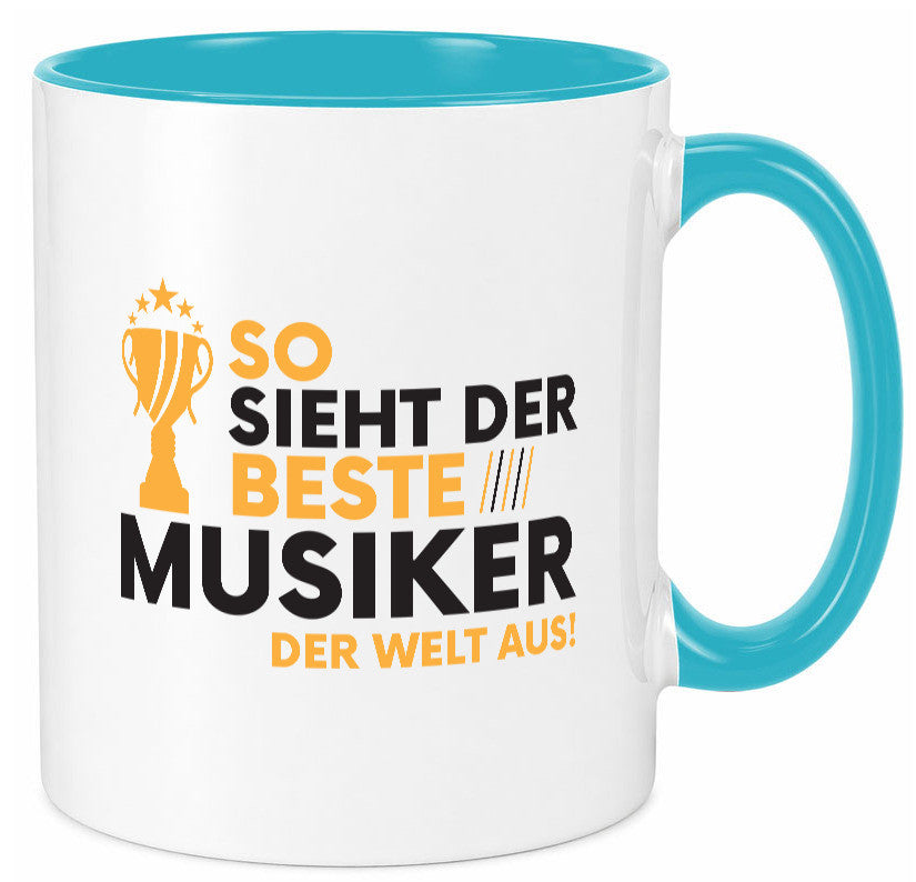 Der Weltbeste Musiker | Musik Musikant lustig Humor Geschenkidee Geschenk Tasse