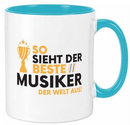 Der Weltbeste Musiker | Musik Musikant lustig Humor Geschenkidee Geschenk Tasse