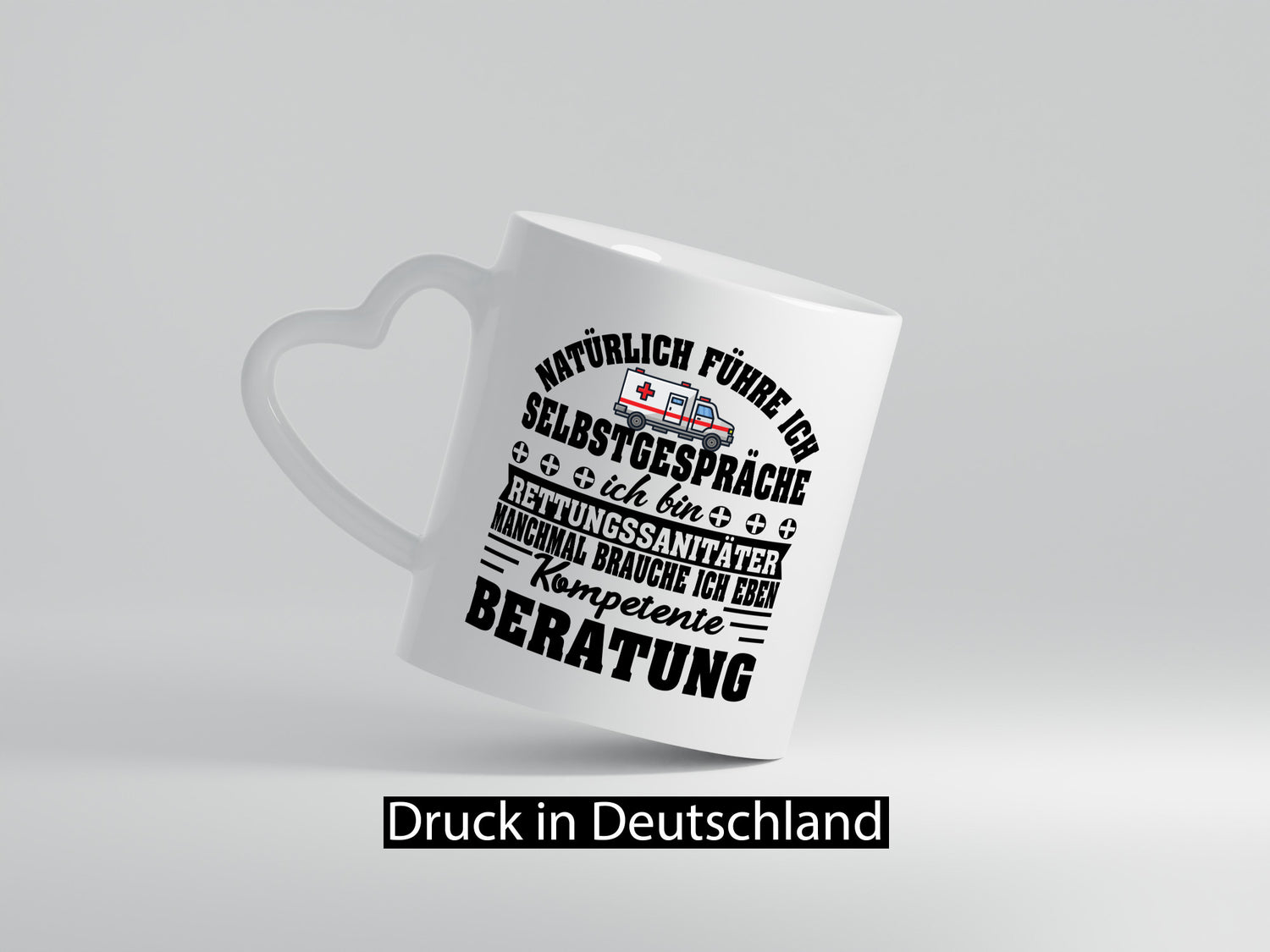 Rettungssanitäter selbstgespräche | Kompetente beratung Humor Geschenkidee Tasse