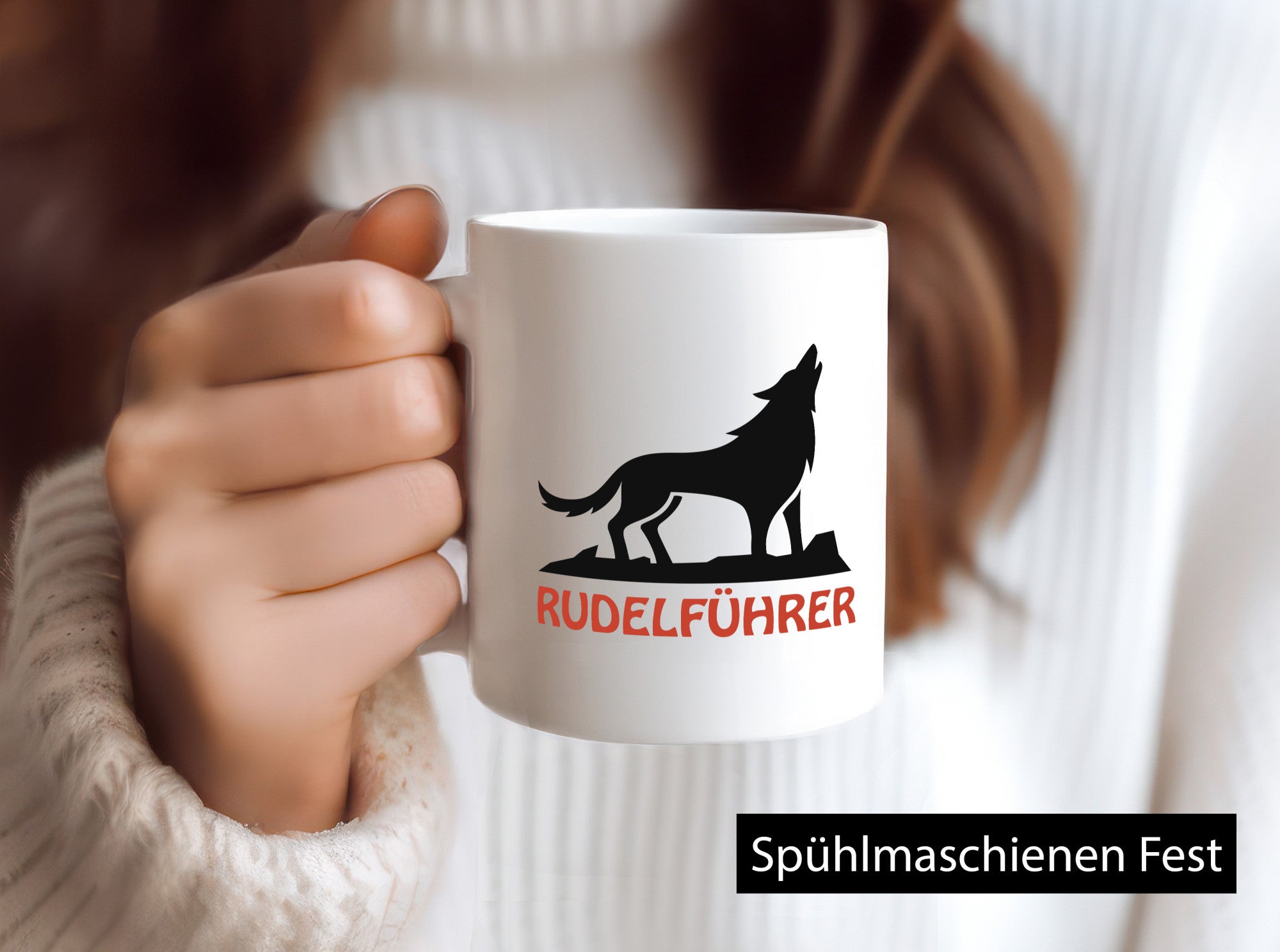 Rudelführer | Spruch Wolf Hundebesitzer Hunde lustiger Geschenk Tierliebhaber