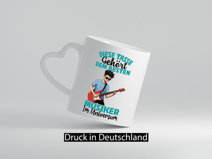 Im Universum: Musiker | Musik Musikant Geschenkidee Humor Tasse