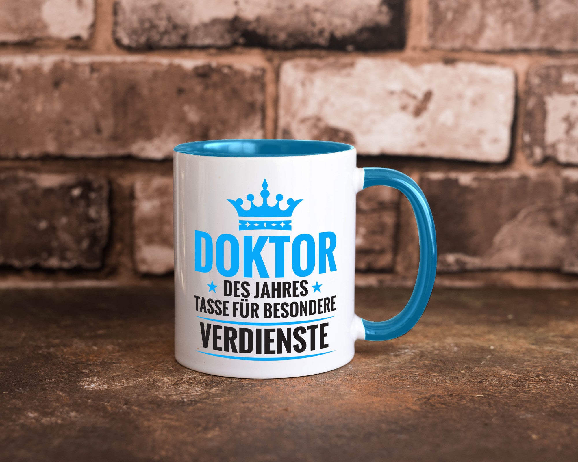 Besonderer Verdienst: Doktor | Doktorand Doktortitel Humor Geschenkidee Tasse