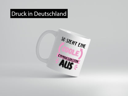 Coole Gymnasiastin | Mädchen Tasse Schülerin lustig Humor Geschenkidee Geschenk