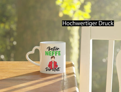 Bester Neffe Familie | Onkel Bruder lustiger Spruch Geschenk Geschenkidee Tasse