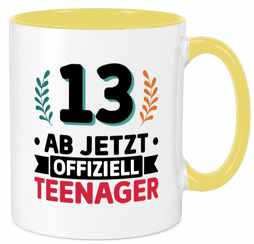 13. Geburtstag | Mädchen Tasse Teenager Spruch vl7 lustiger Geschenk