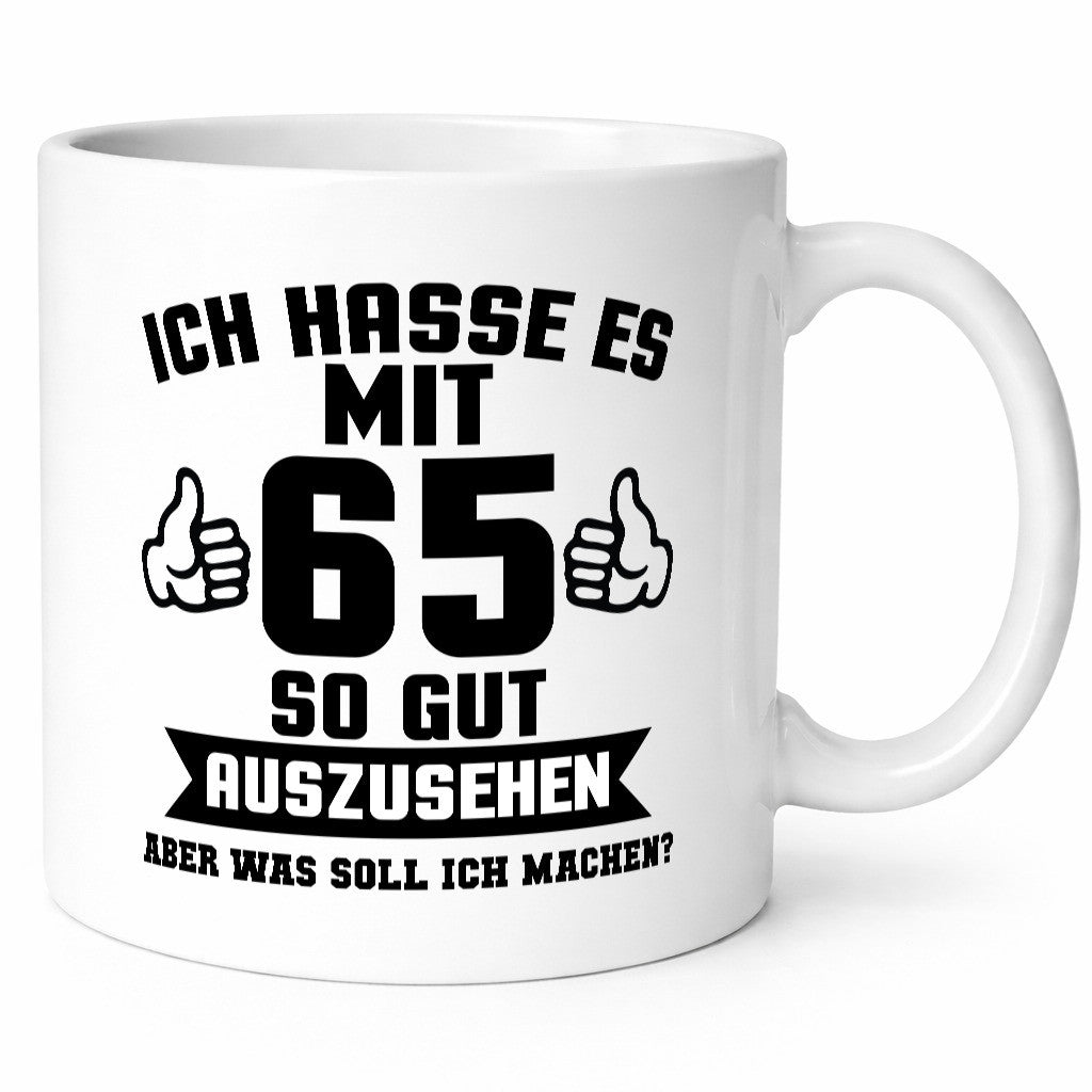 Gut aussehen mit 65 | Zahl Daumen hoch Geschenk Humor Geschenkidee lustiger