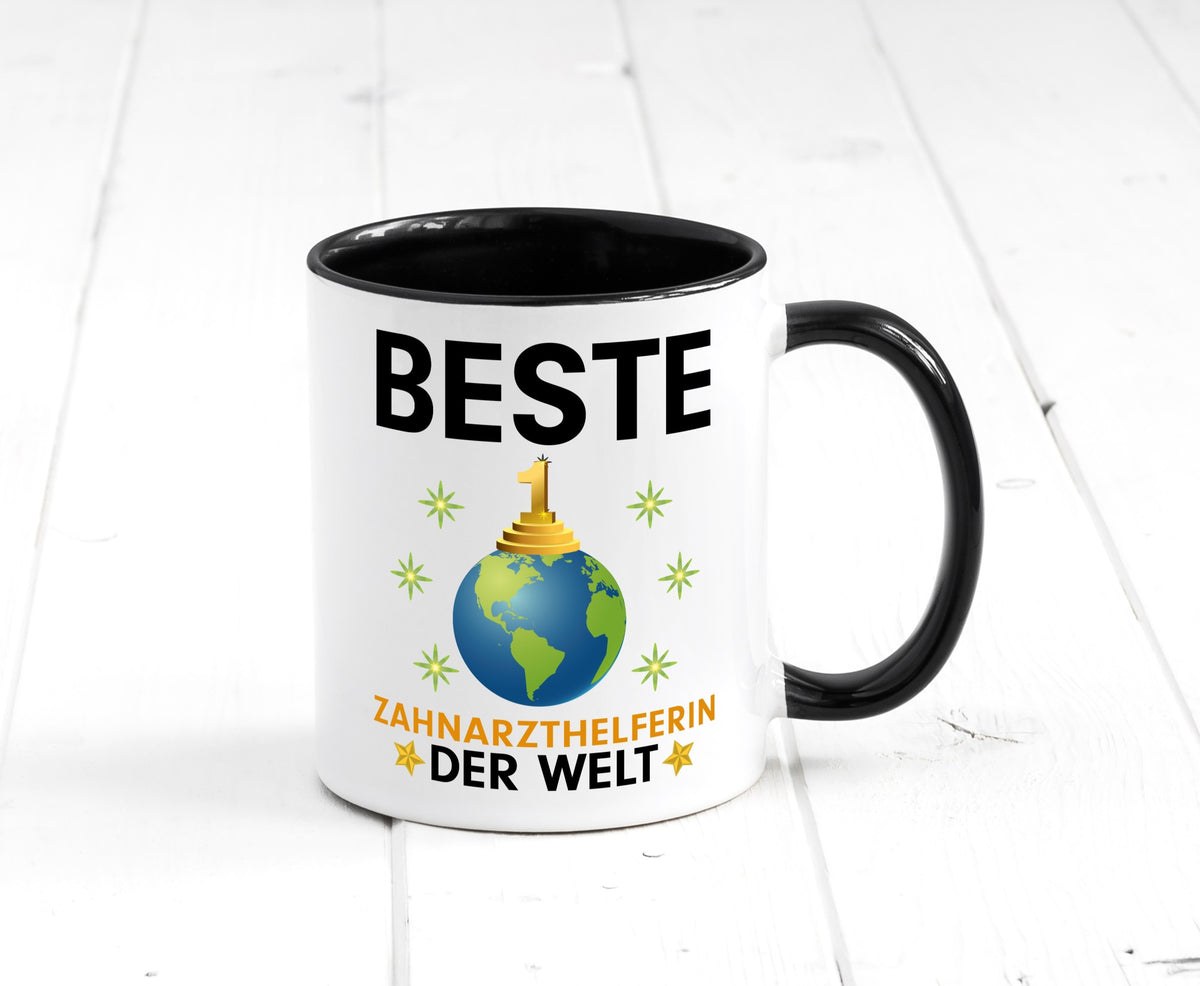 Welt Beste Zahnarzthelferin | Zahnmedizin Geschenk Humor Geschenkidee lustiger Tasse