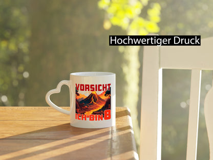 8. Geburtstag | 8 Jahre Vulkanausbruch Vulkan Geschenk Geschenkidee lustiger