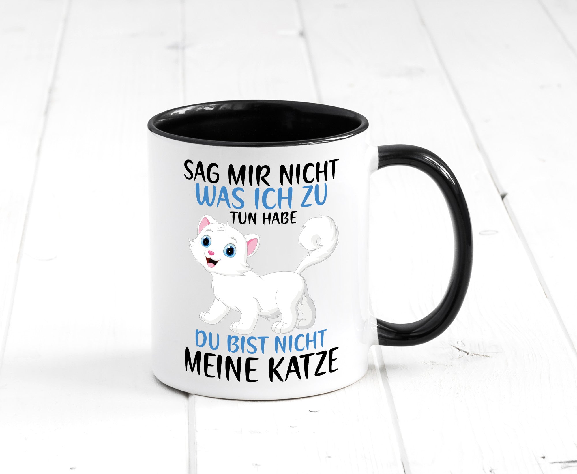 Sag mir nicht was ich zu tun habe | meine Katze Geschenk Tierliebhaber Humor