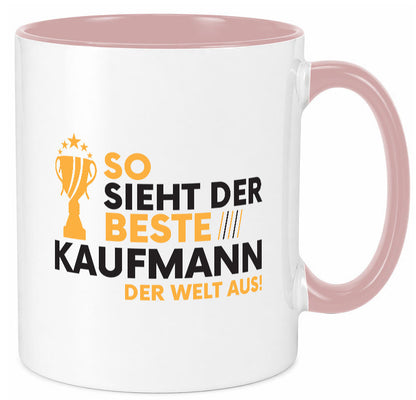 Der Weltbeste Kaufmann Kaufmänner lustig Humor Geschenkidee Geschenk Tasse