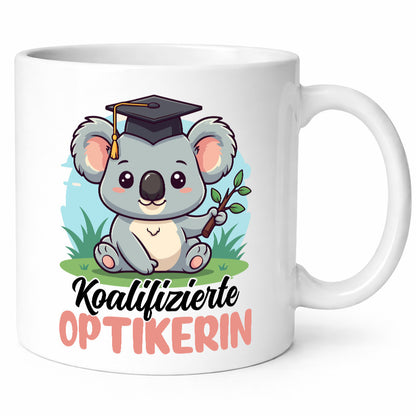 Koalifizierte Optikerin | Augenoptik lustiger Spruch Geschenk Humor