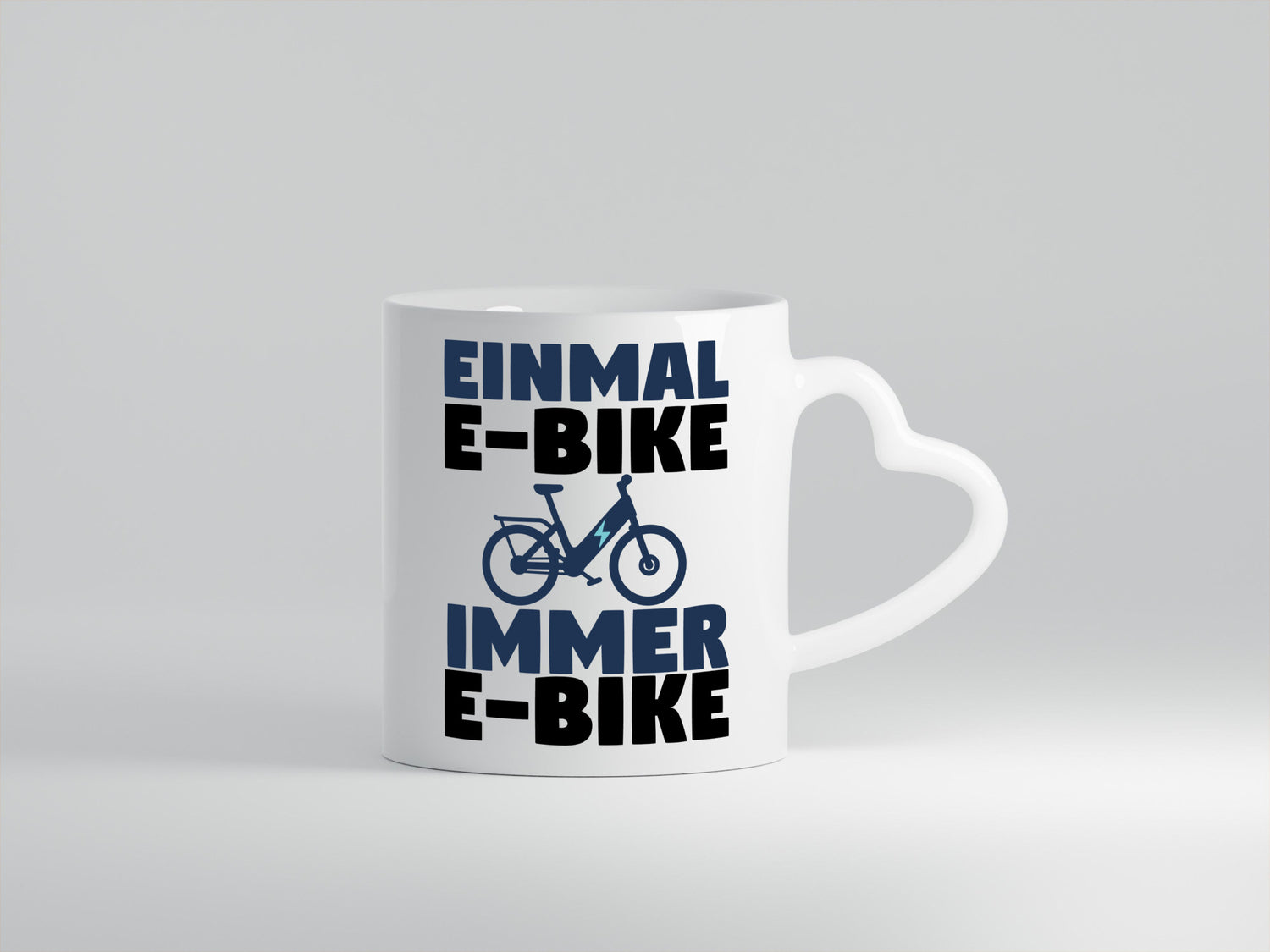 E-Bike Fahrer | Radfahrer Tasse Fahrrad Elektrorad lustiger Spruch Geschenk
