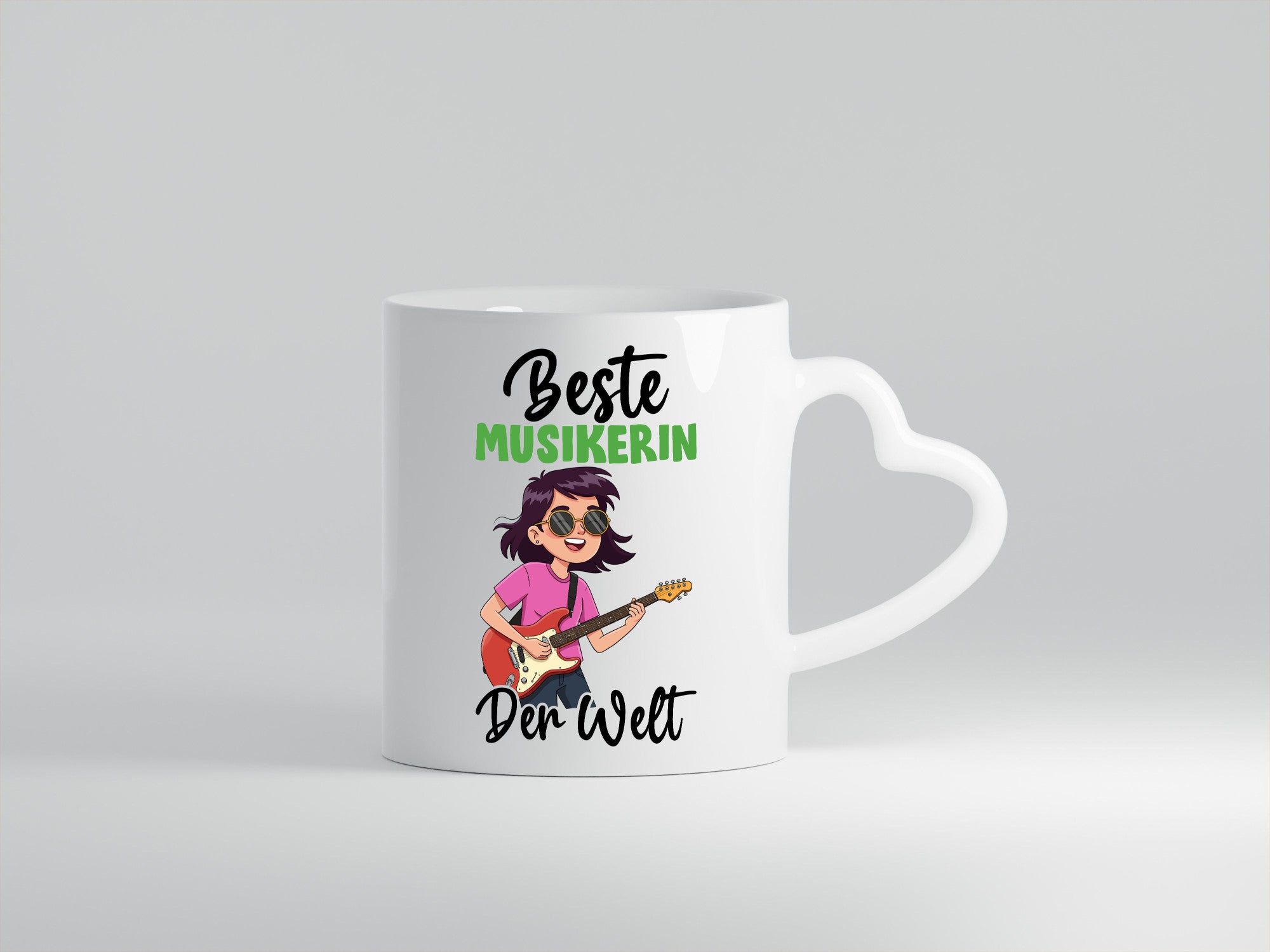 Beste Musikerin | Musik Musikantin v2 Geschenkidee Humor Tasse