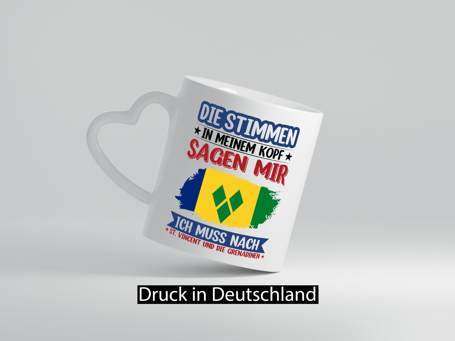 St. Vincent und die Grenadinen | Urlaub Stimmen im Kopf v2 Humor Geschenkidee