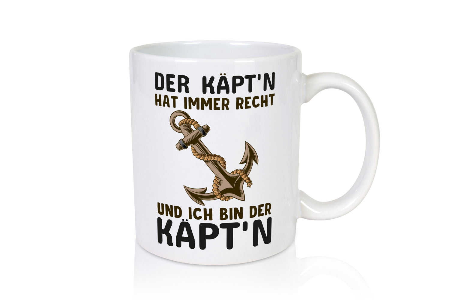 Der Kapitän | Käpt?n Tasse Schifffahrer Boot lustig Humor Geschenkidee Geschenk