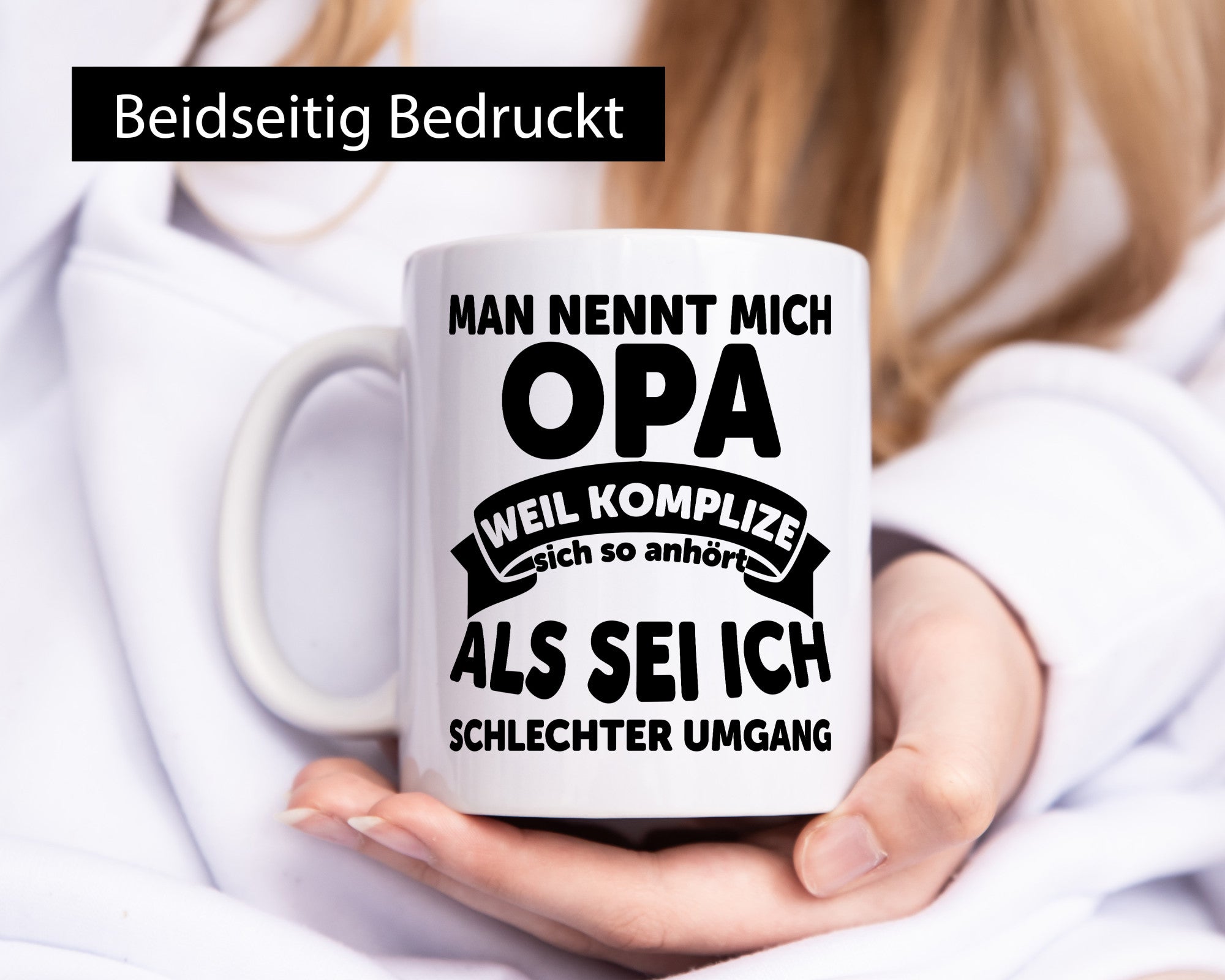 Nenn mich Opa, Komplize schlechter Umgang | Opa Witz Geschenk Familie
