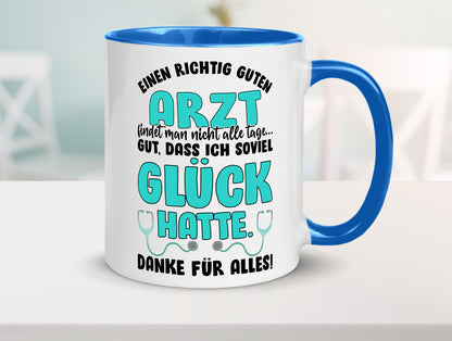Richtig guter Arzt | Dankeschön Tasse Ärzte Spruch vl9 Humor Geschenkidee